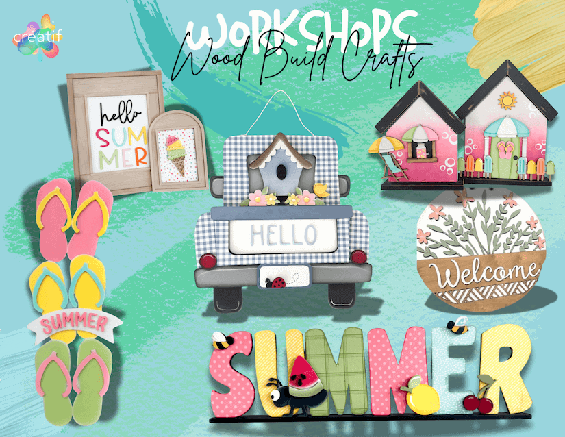 Creatif Lake Nona Area - Mobile Wood Building Craft Workshop