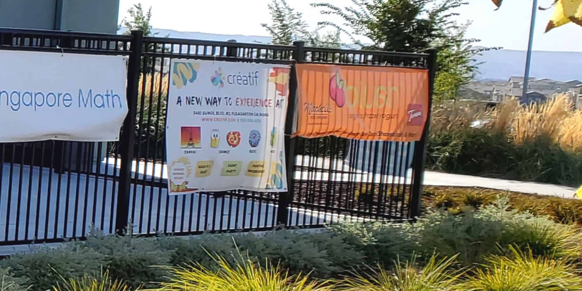 Creatif supports our schools North Fremont