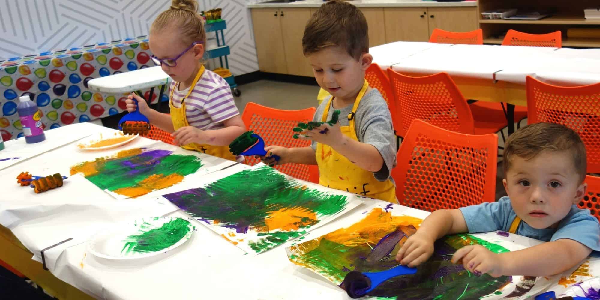 Kids and Adults build confidence with Art Pleasanton California
